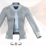 Jacket 3D Printed Designed and Customised Danil Peleg