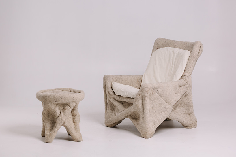 3D Printing Used to Produce Biodegradable Yurt Chairs