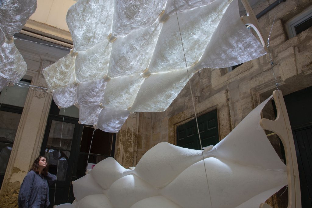 Washi Paper Pavilion Arises Thanks to 3D Printing
