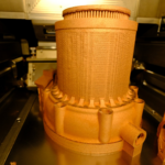 3D printed combustion chamber