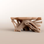 OZRUH 3D Prints Furniture from Recyclable Quartz Sand