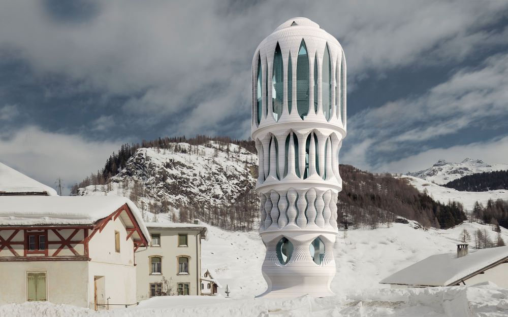 Huge 3D Printed Tower to Arise in Switzerland