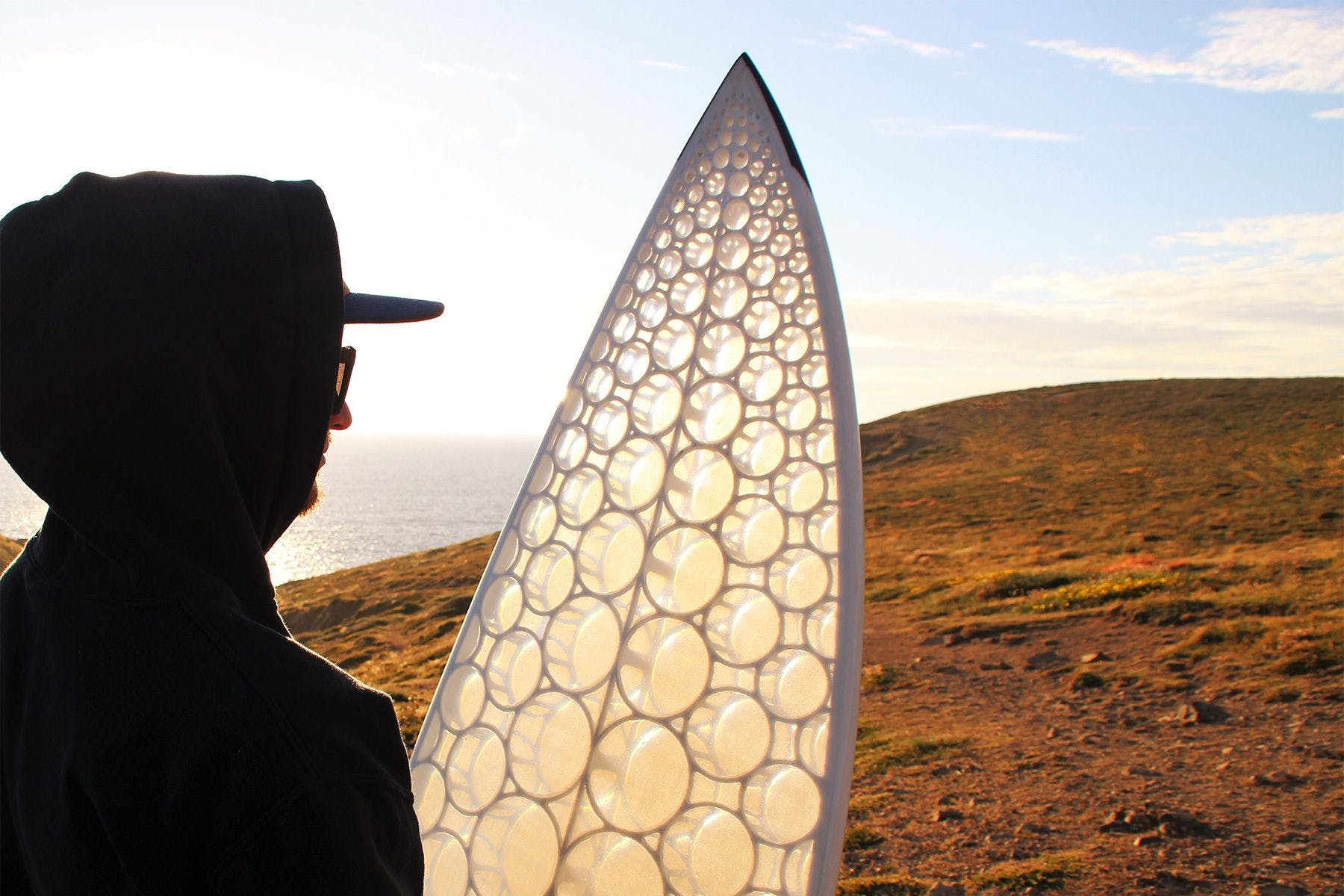 3D Printed Surfboards Using Green Algae